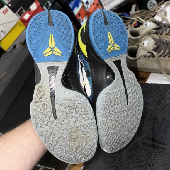 Size 13 - Nike Zoom Kobe 6 Blue Camo Impossible To Find